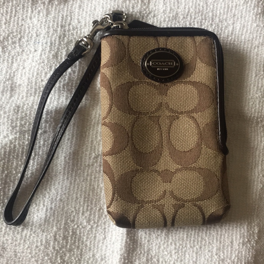 Coach wristlet